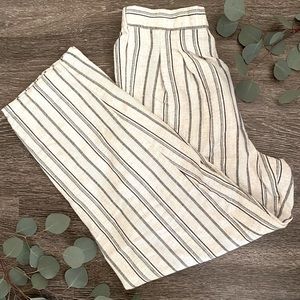 Worthington Striped Linen Pants